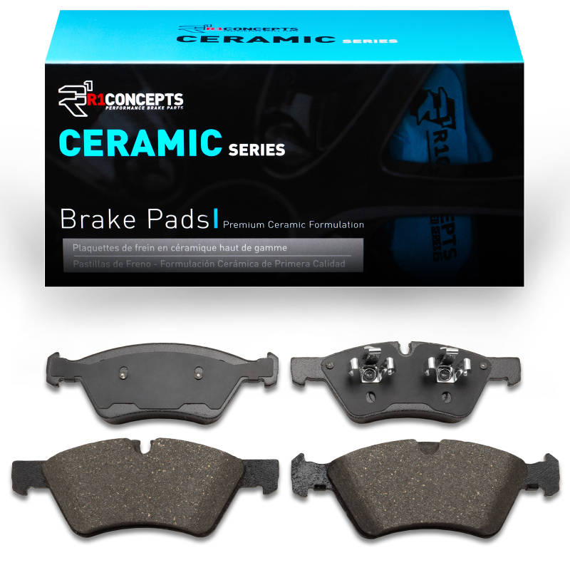 Mercedes-Benz ML550 Ceramic Brake Pads - Front - R1 Concepts - Premium Ceramic - `05-`12